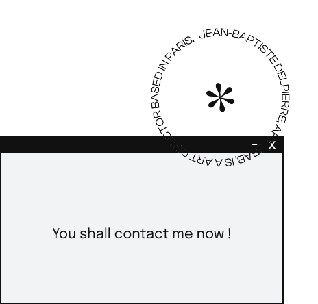 Window — Call to action