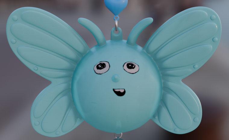 Billie butterfly character