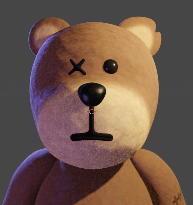 Bear character portrait