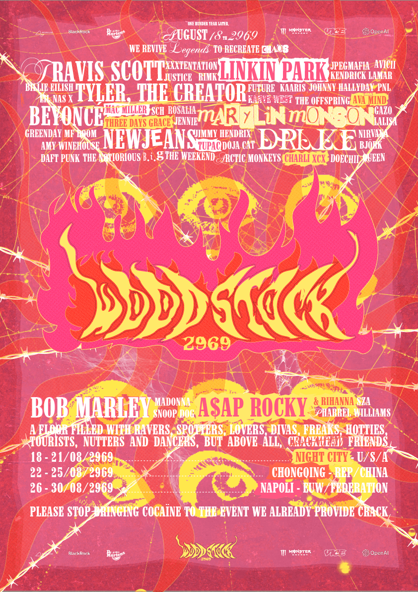 WOODSTOCK 2969 — Vectoriel